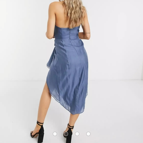 Bandeau modern midi dress - Picture 2 of 3